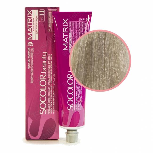Крем-краска для волос Matrix SOCOLOR beauty 10AV
