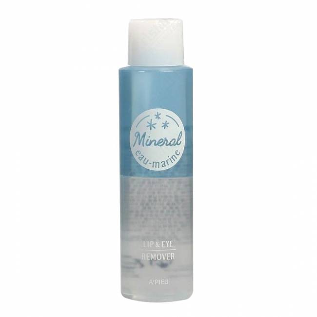 Двухфазное средство для снятия макияжа с губ и глаз Морская вода Mineral Lip&Eye Remover(Eau-Marine)