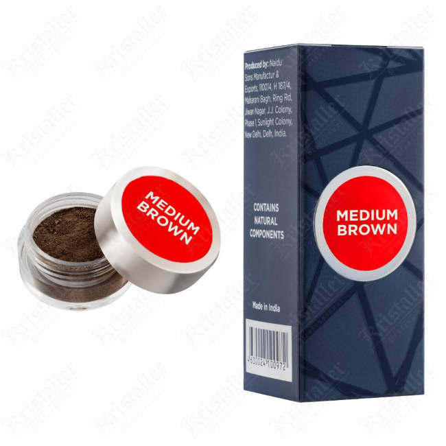Хна для бровей и ресниц «Medium Brown» Хна для бровей и ресниц «Medium Brown»