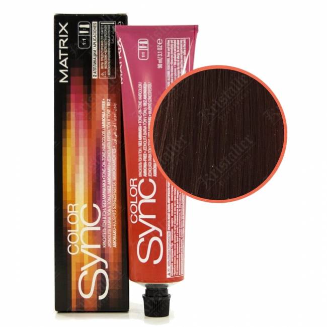 Краска для волос без аммиака Color Sync 5MM