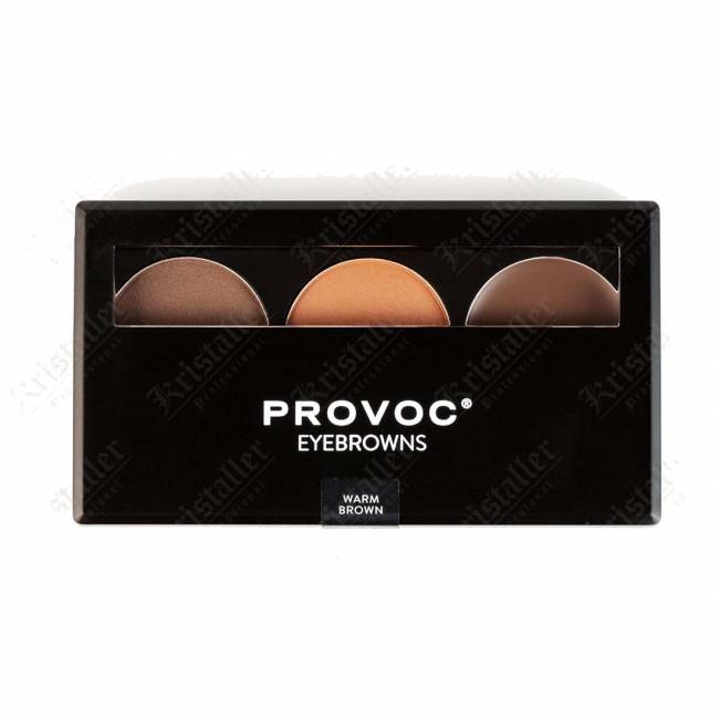 Набор теней для бровей 02 Warm Brown Набор теней для бровей 02 Warm Brown