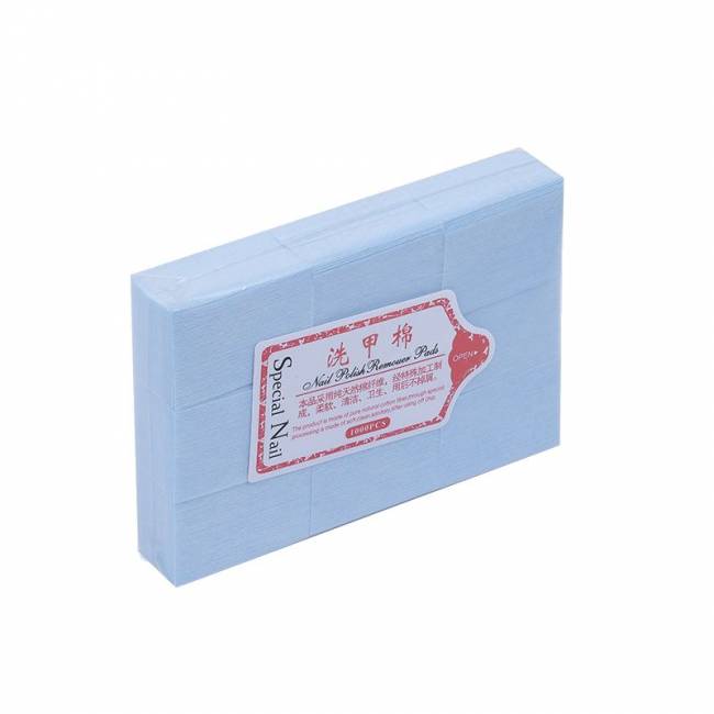 Салфетки безворсовые 60х40 мм. Blue